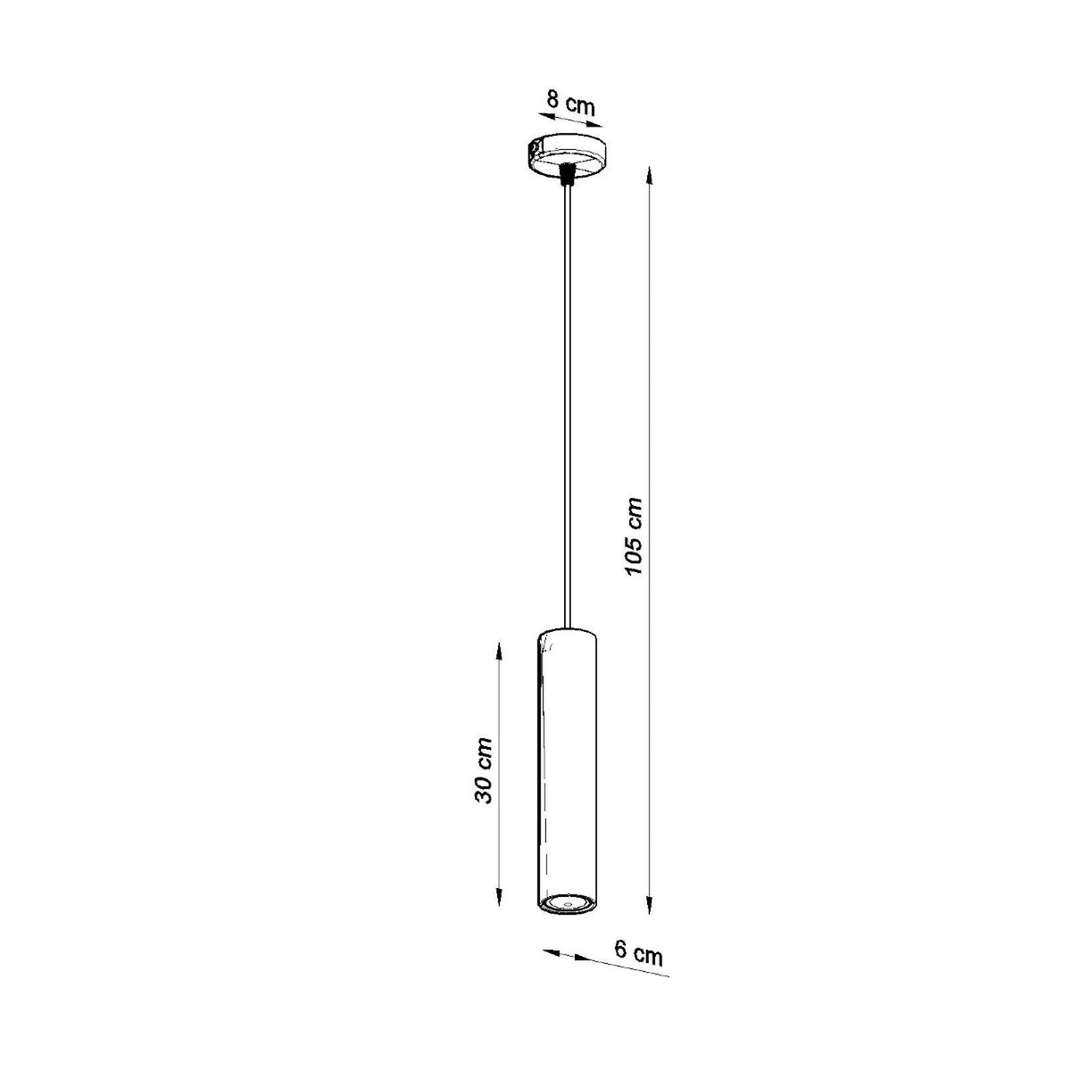 Suspension Lino 1 source en bois, détail du design