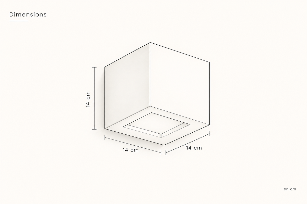 Plan de dimensions