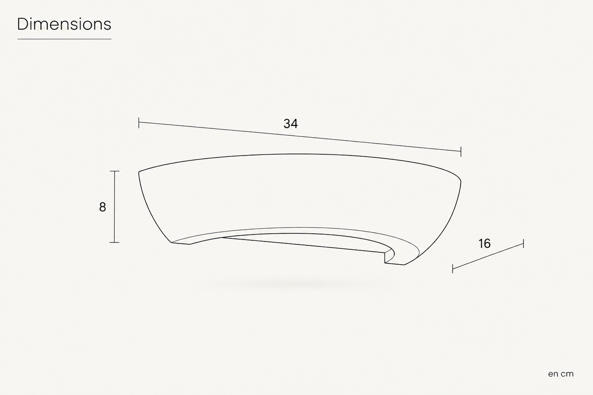 Plan de dimensions