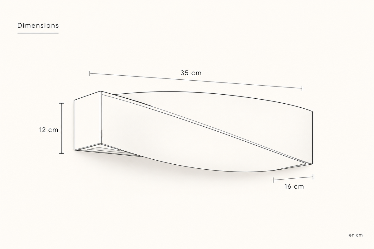 Plan de dimensions
