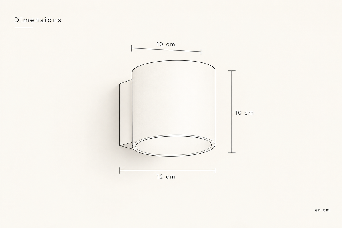 Plan de dimensions
