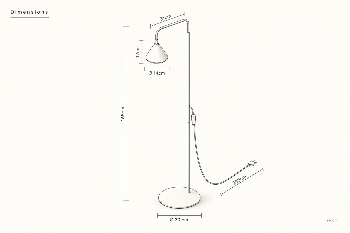 Plan de dimensions