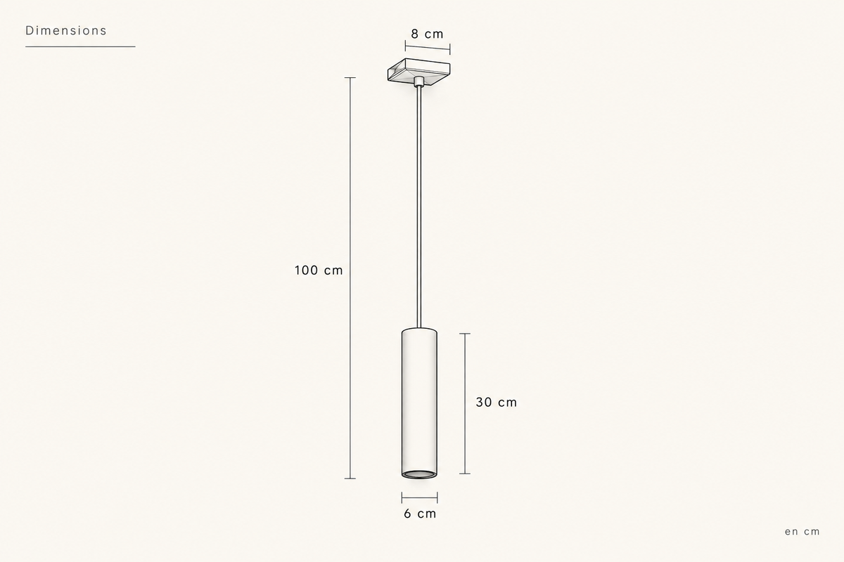 Plan de dimensions
