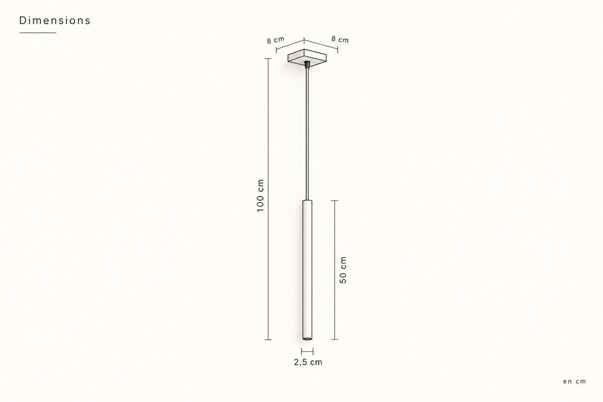 Plan de dimensions