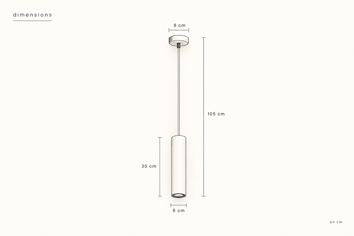 Plan de dimensions