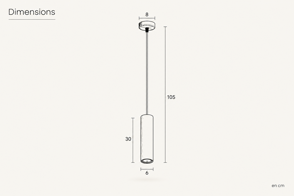 Plan de dimensions