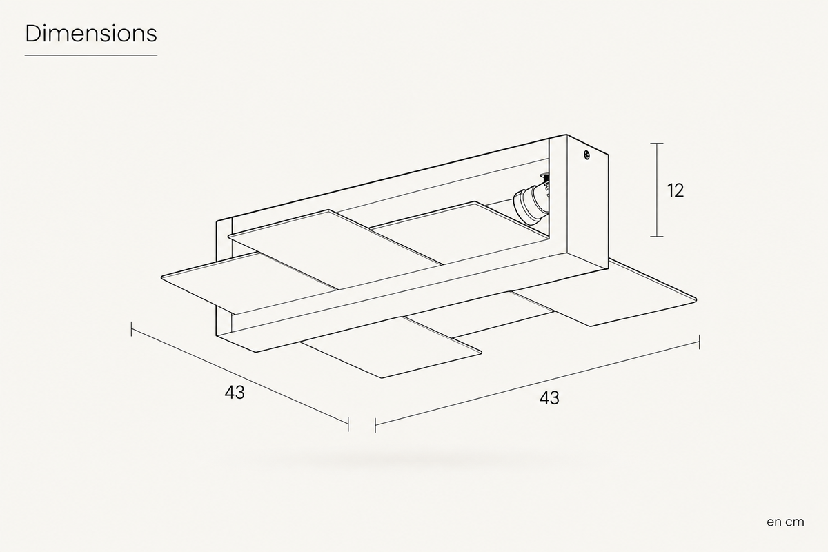 Plan de dimensions