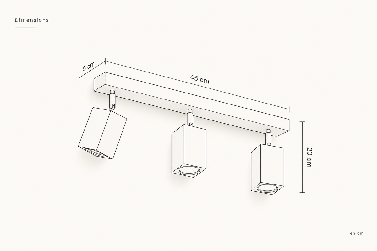 Plan de dimensions