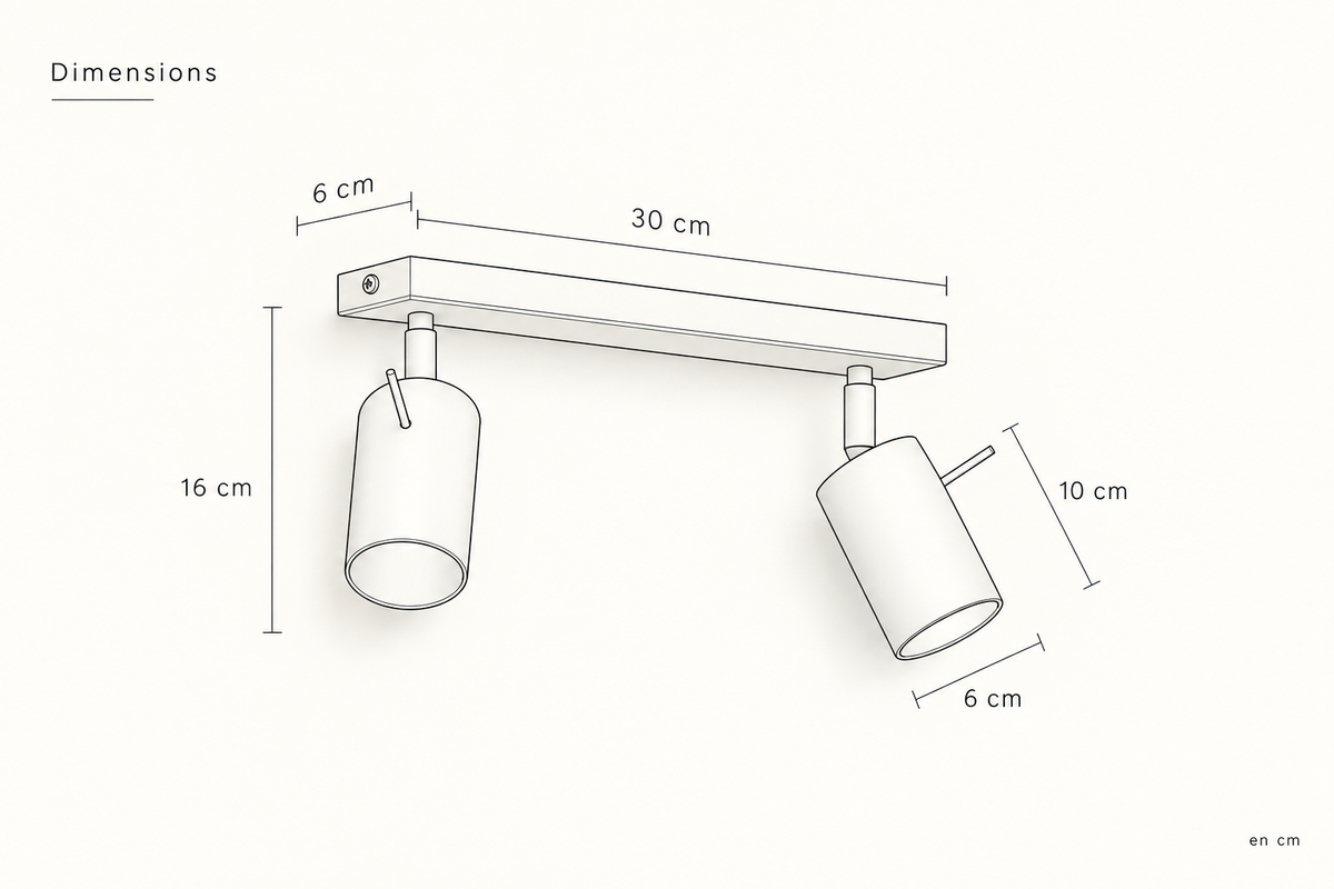 Plan de dimensions