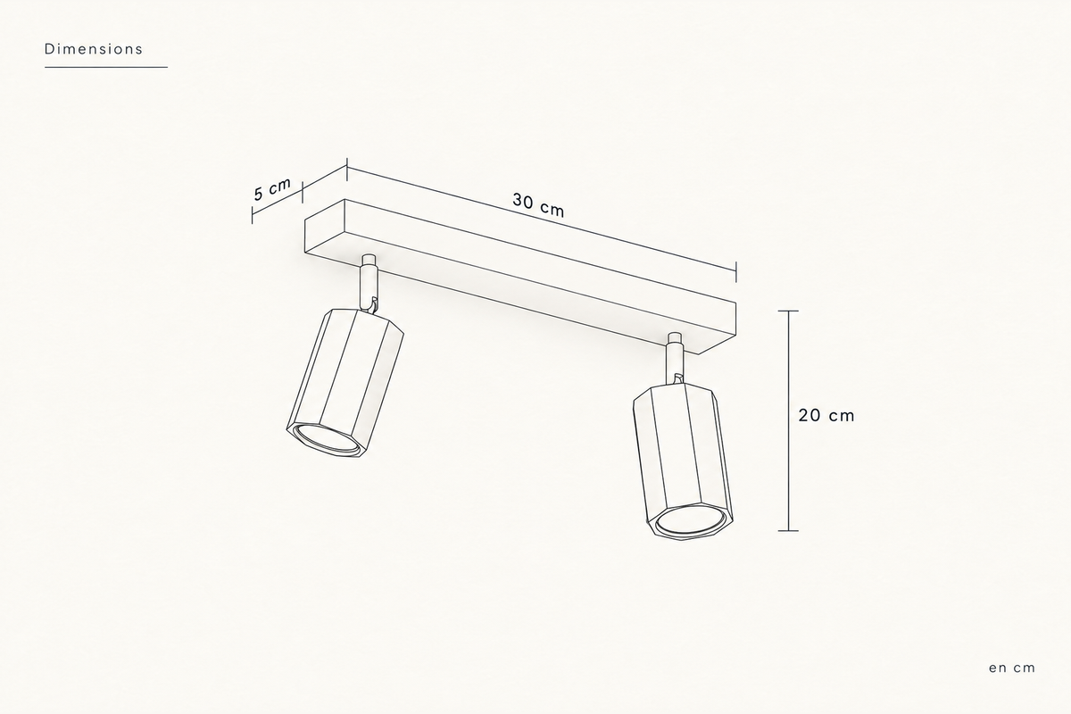 Plan de dimensions