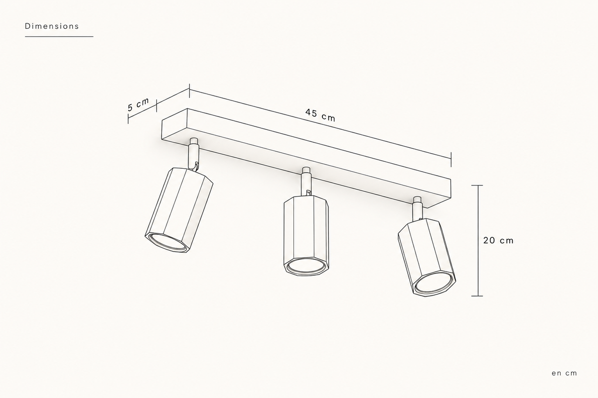 Plan de dimensions