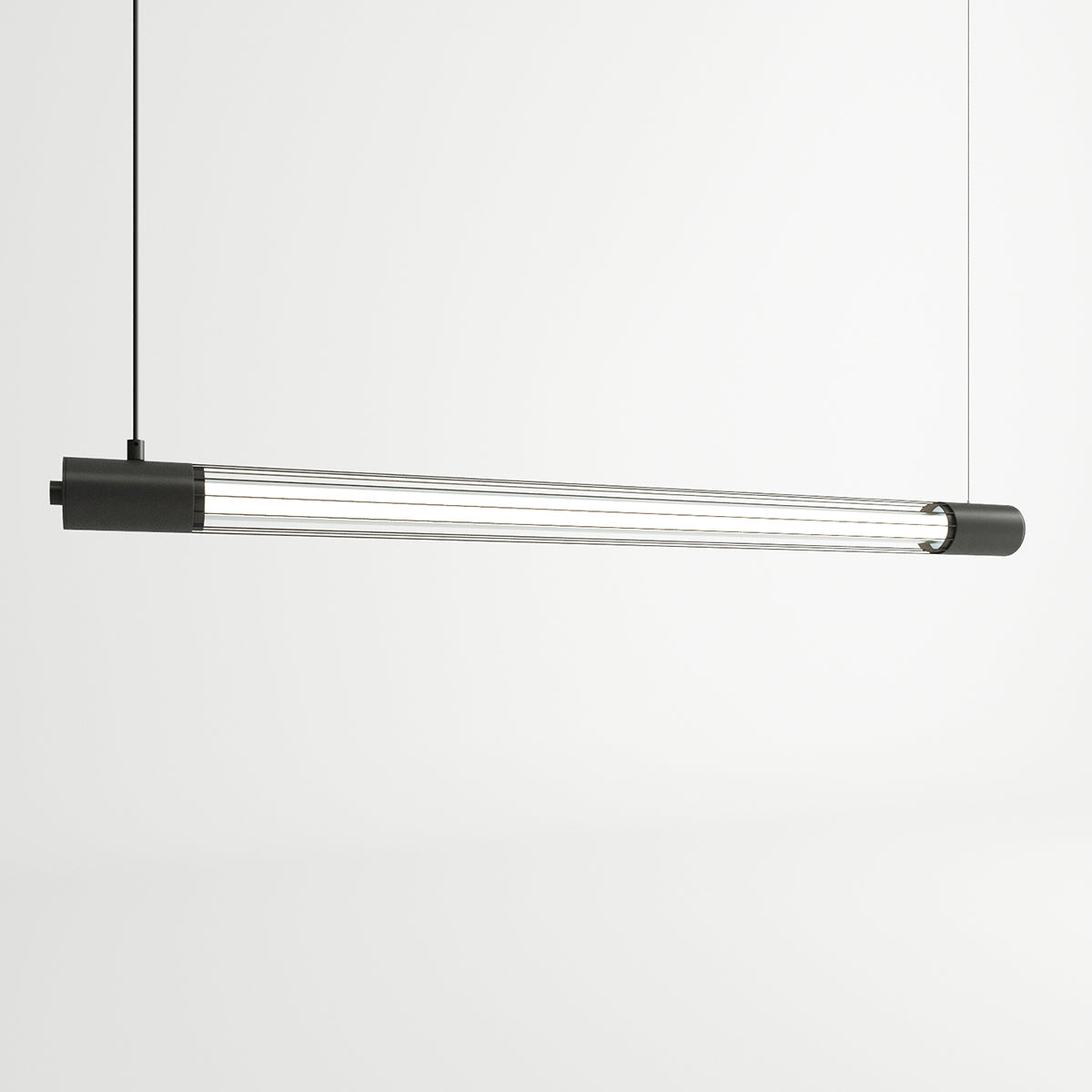Suspension Valo 105 cm noir