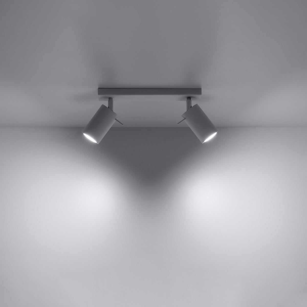Plafonnier Ring 2 à spots orientables, autre vue