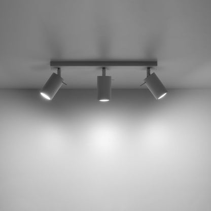 Plafonnier Ring 3 à spots orientables, autre vue
