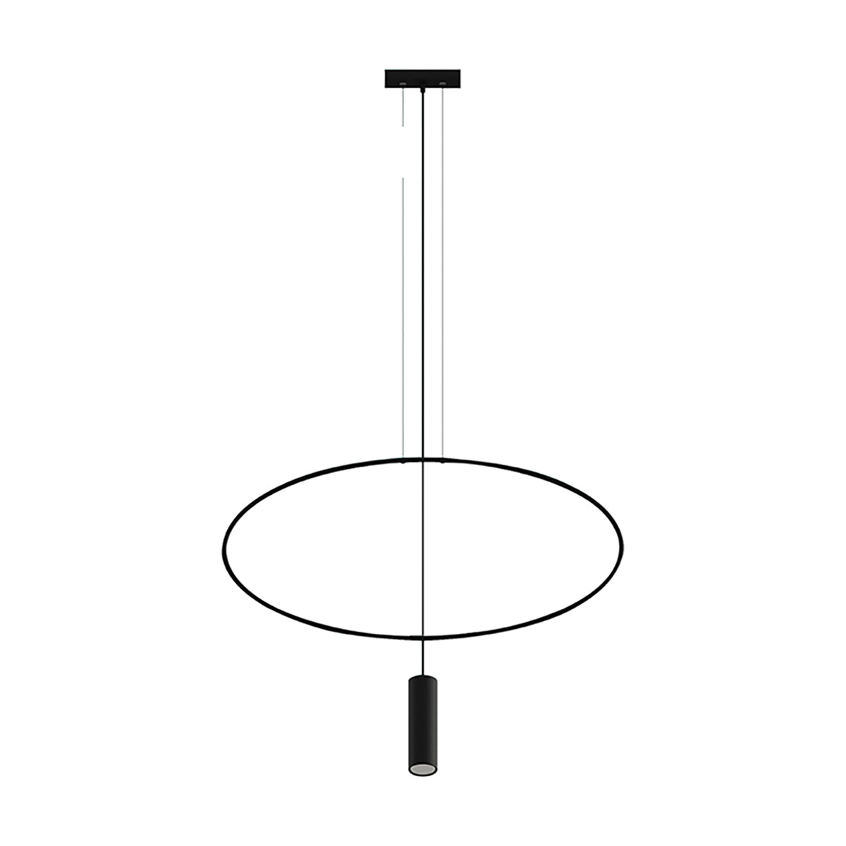 Suspension Holar 81 cm noir