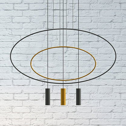 Suspension Holar 81 cm noir