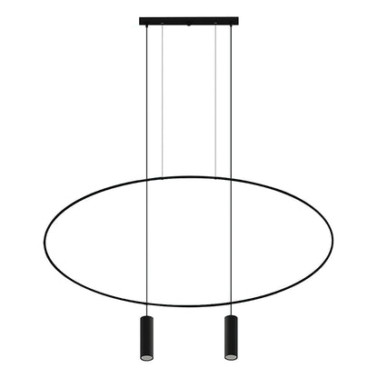 Suspension Holar 131 cm noir