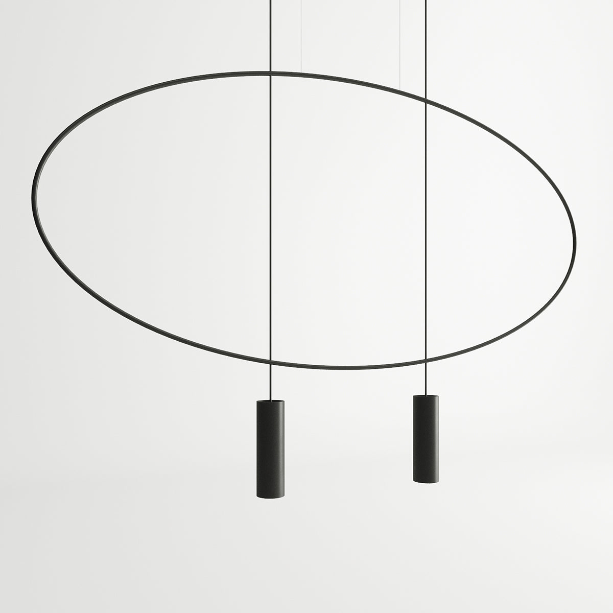 Suspension Holar 131 cm noir