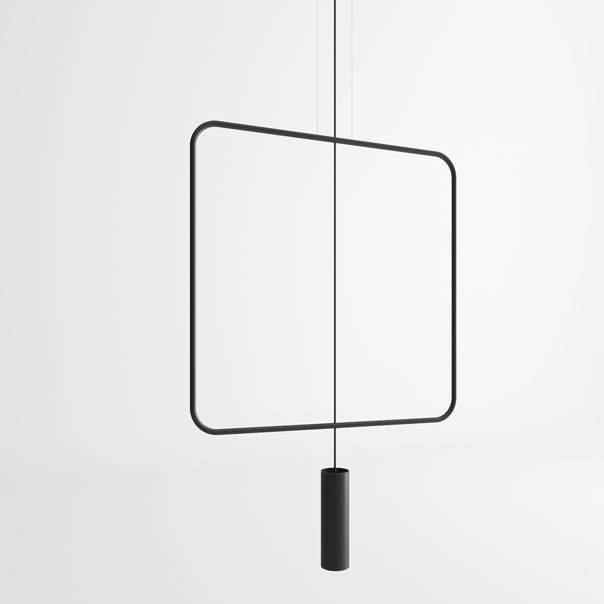 Suspension Rana 61 cm noir