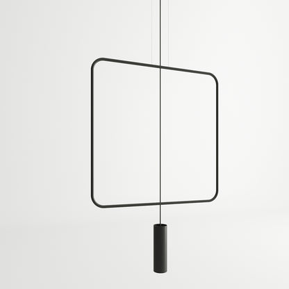 Suspension Rana 61 cm noir