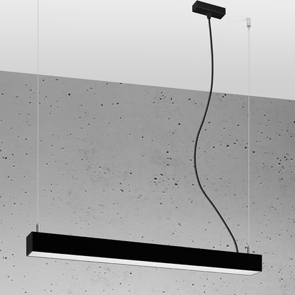 Suspension Pinne 67 cm noir
