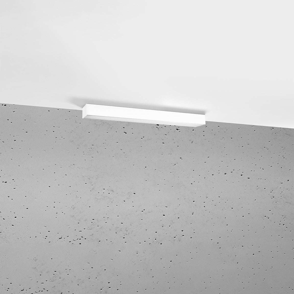 Plafonnier Pinne 67 cm blanc