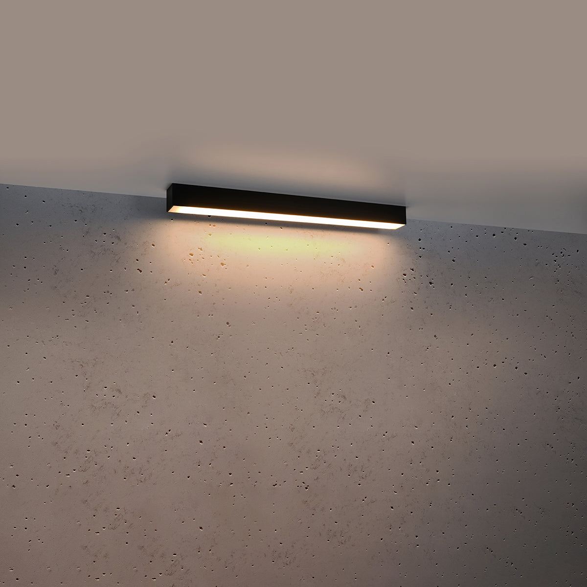 Plafonnier Pinne 67 cm noir