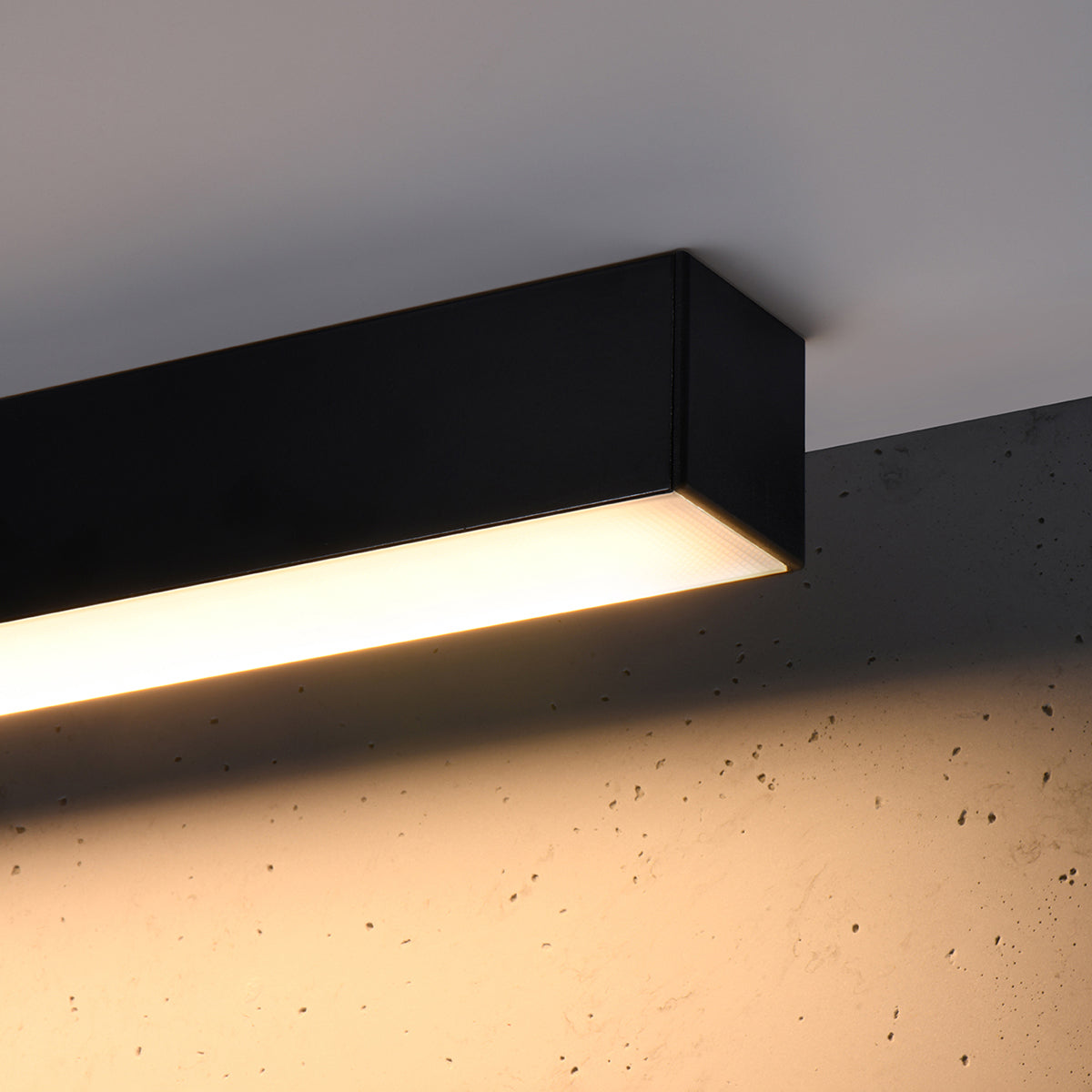 Plafonnier Pinne 67 cm noir