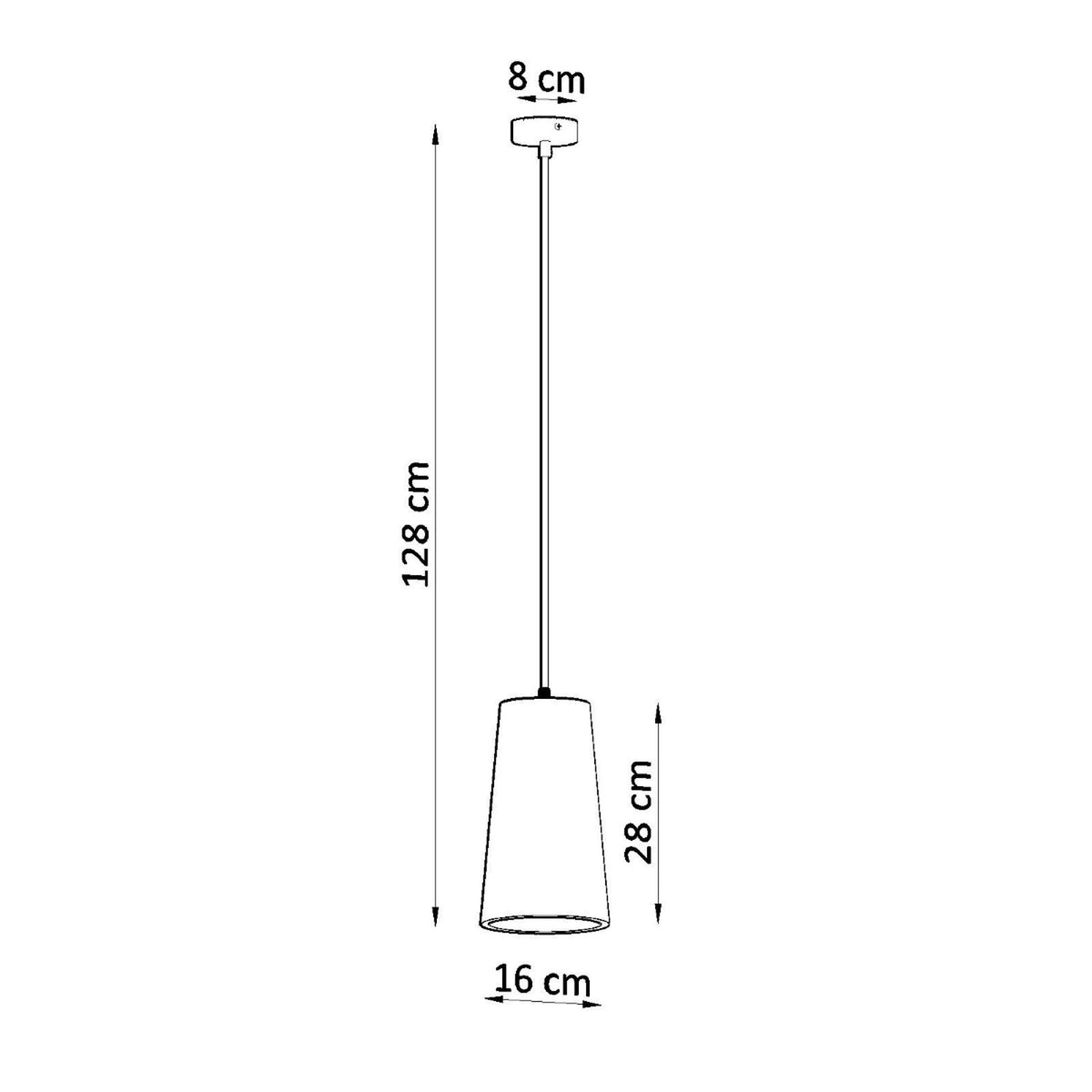 Suspension Gulcan en céramique, aperçu du design