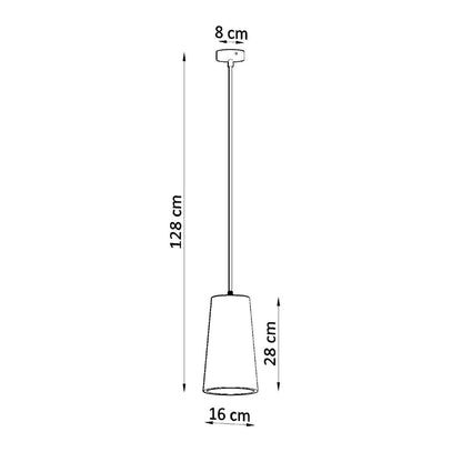 Suspension Gulcan en céramique, aperçu du design