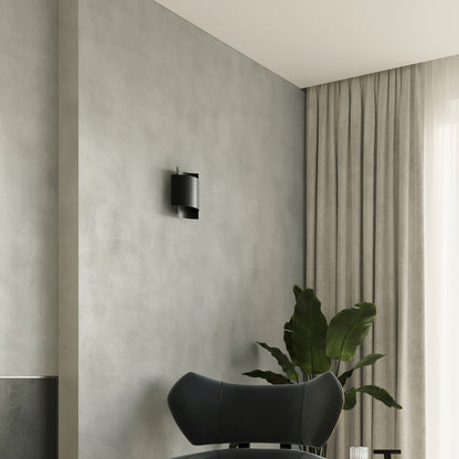 Applique Impact noire, vue sous un autre angle