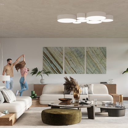 Plafonnier Arena 55 à grand diffuseur, présentation du modèle