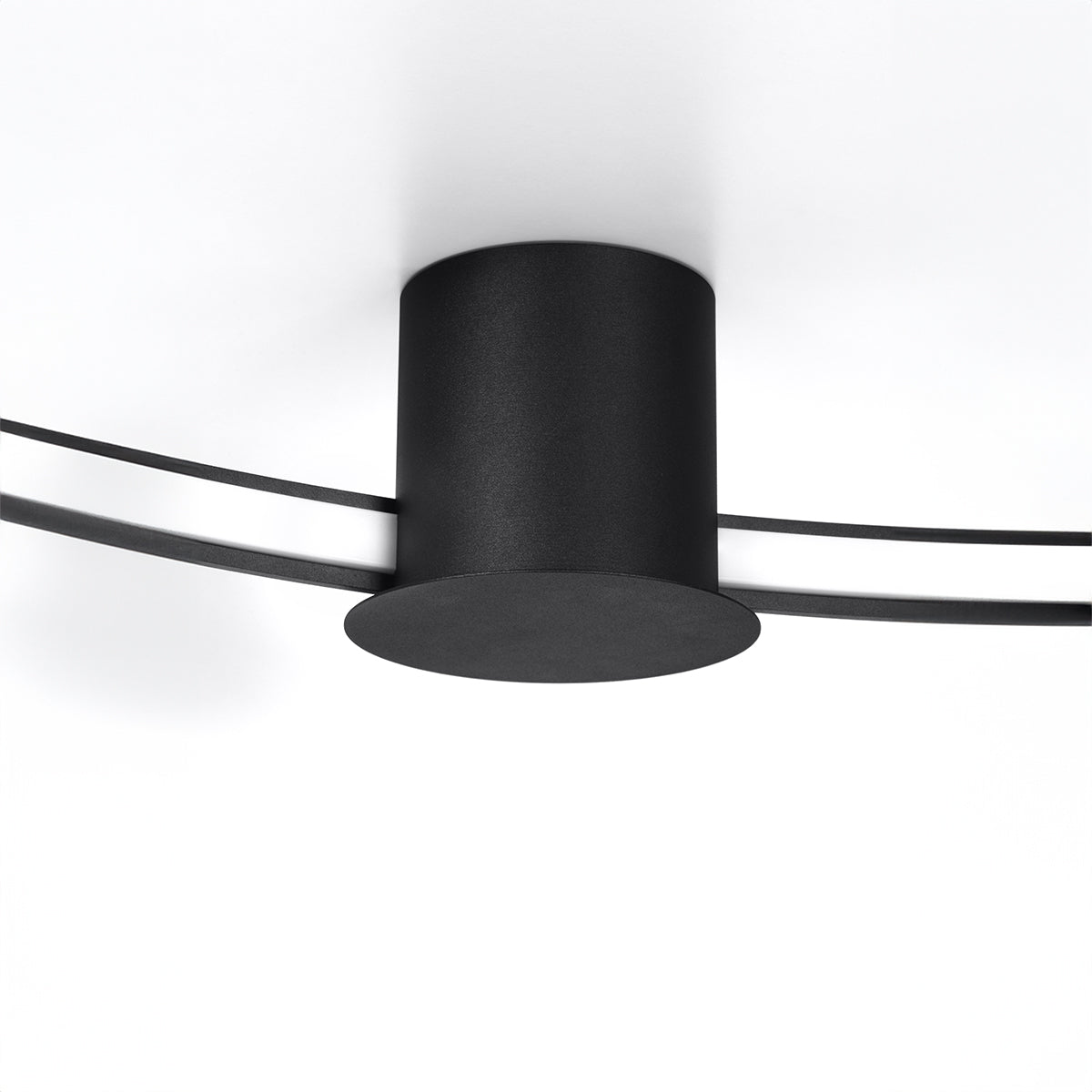 Plafonnier Rio Ø 55 cm noir