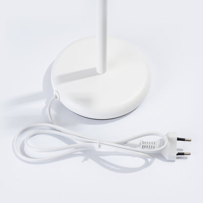 Lampe à poser Pastelo blanche, vue sous un autre angle