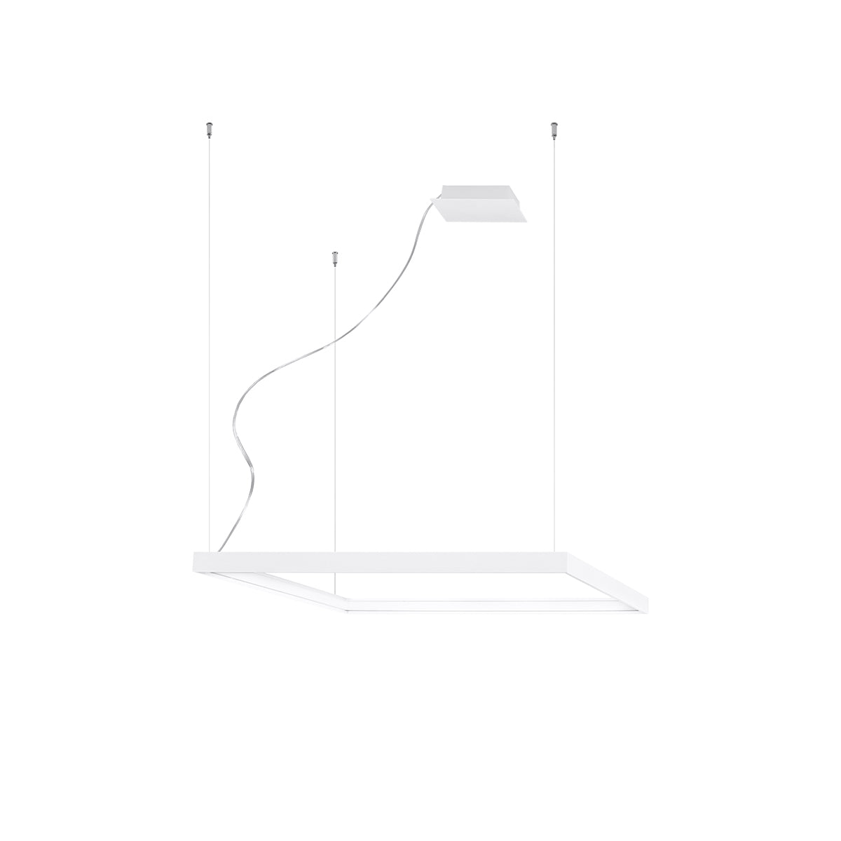 Suspension Nelya 80 cm blanc