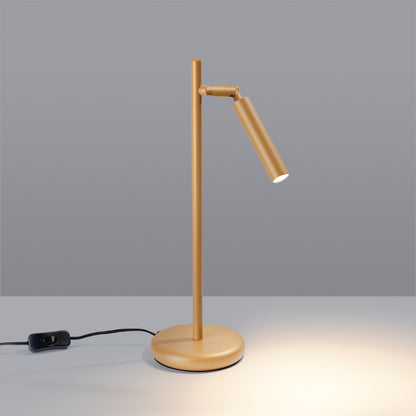 Lampe à poser Pastelo dorée, autre vue