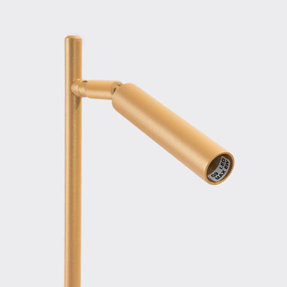Lampe à poser Pastelo dorée, vue d'ensemble