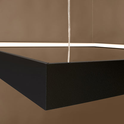 Suspension Nelya 80 cm noir