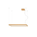 Suspension LED rectangulaire en aluminium, 100 ou 130 cm – Tuula