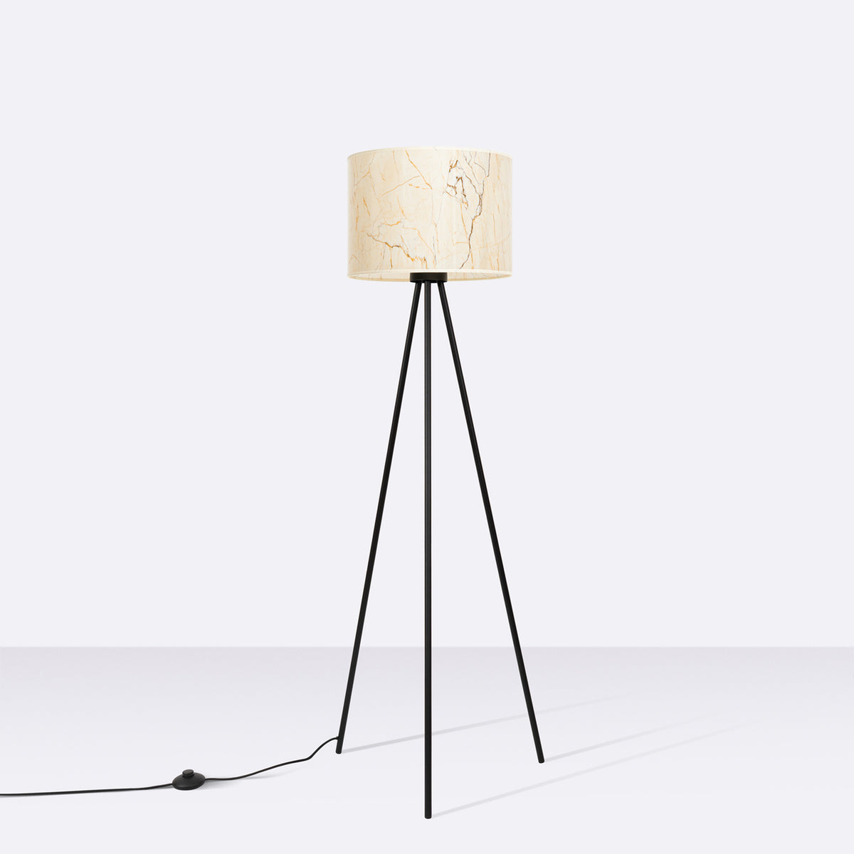 Lampadaire Nevia effet marbre, autre vue