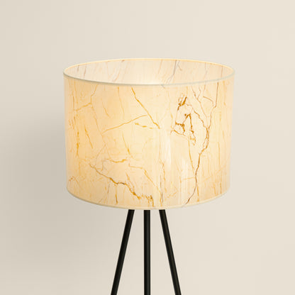Lampadaire Nevia effet marbre, vue sous un autre angle