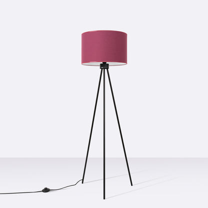Lampadaire Nevia bordeaux, autre vue