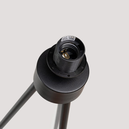 Lampadaire Mula navy, autre angle de vue