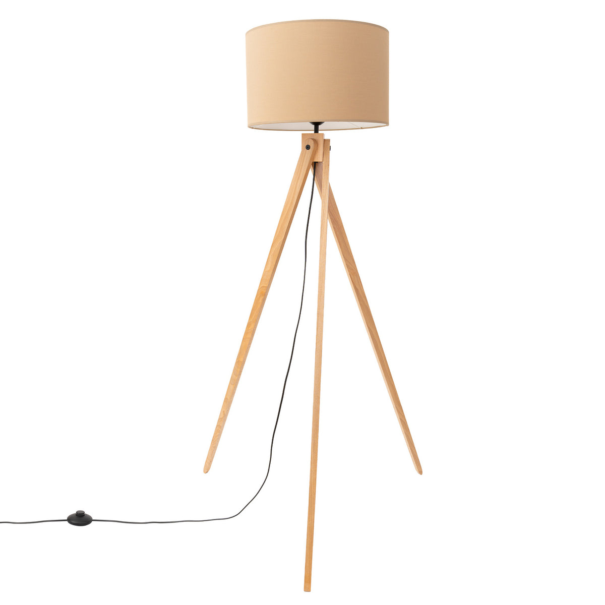 Lampadaire Natt beige, détail du design