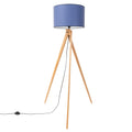 Lampadaire trépied abat-jour tissu Ø 40 cm intemporel – Natt