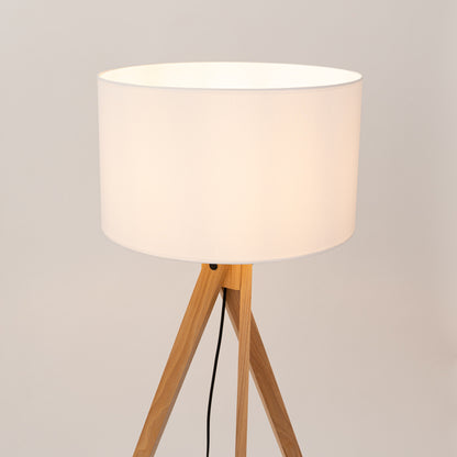 Lampadaire Natt blanc, vue sous un autre angle