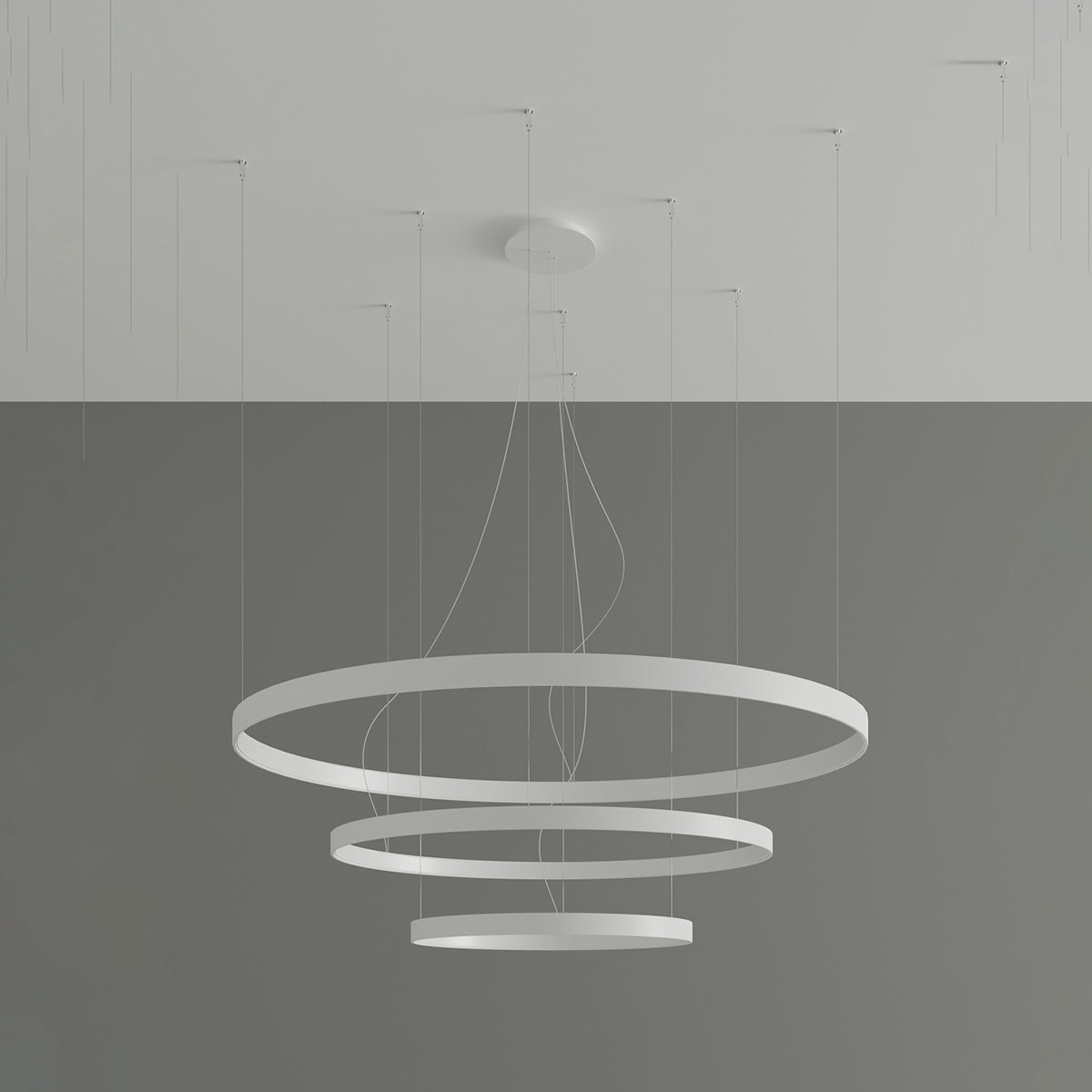 Suspension Rio Ø 55, 78 et 110 cm blanc