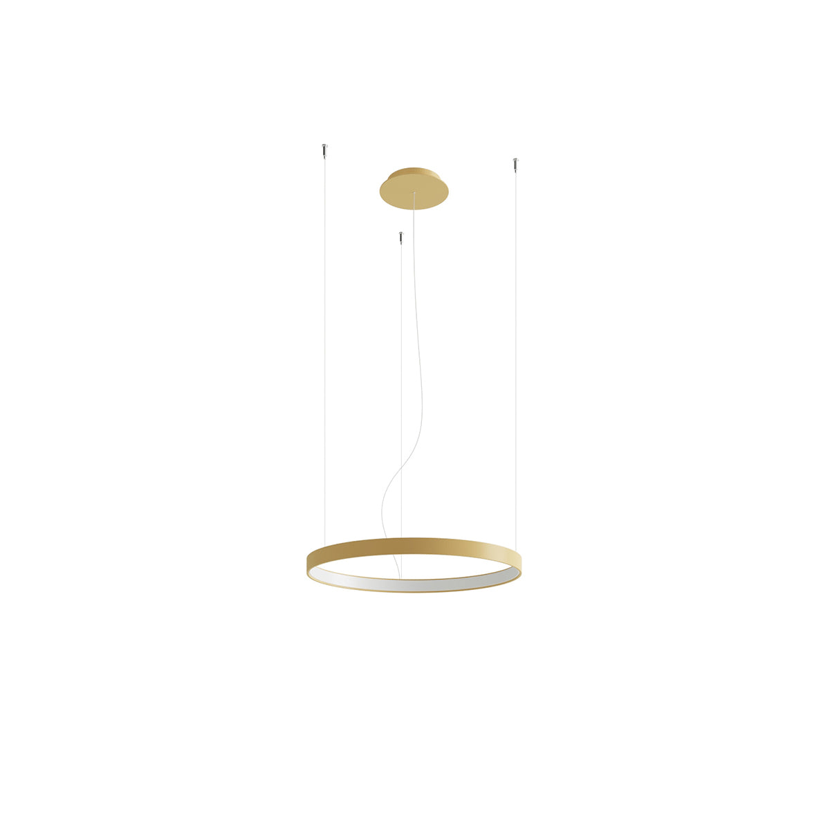 Suspension Rio Ø 55 cm doré