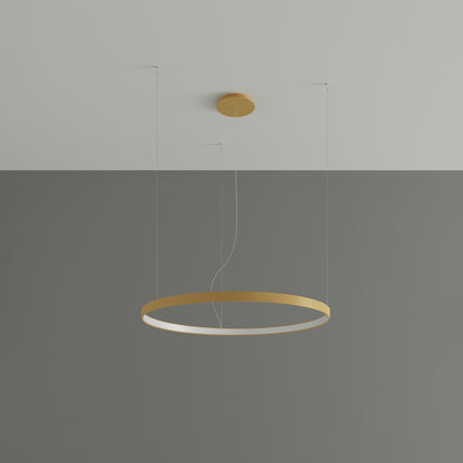 Suspension Rio Ø 55 cm doré