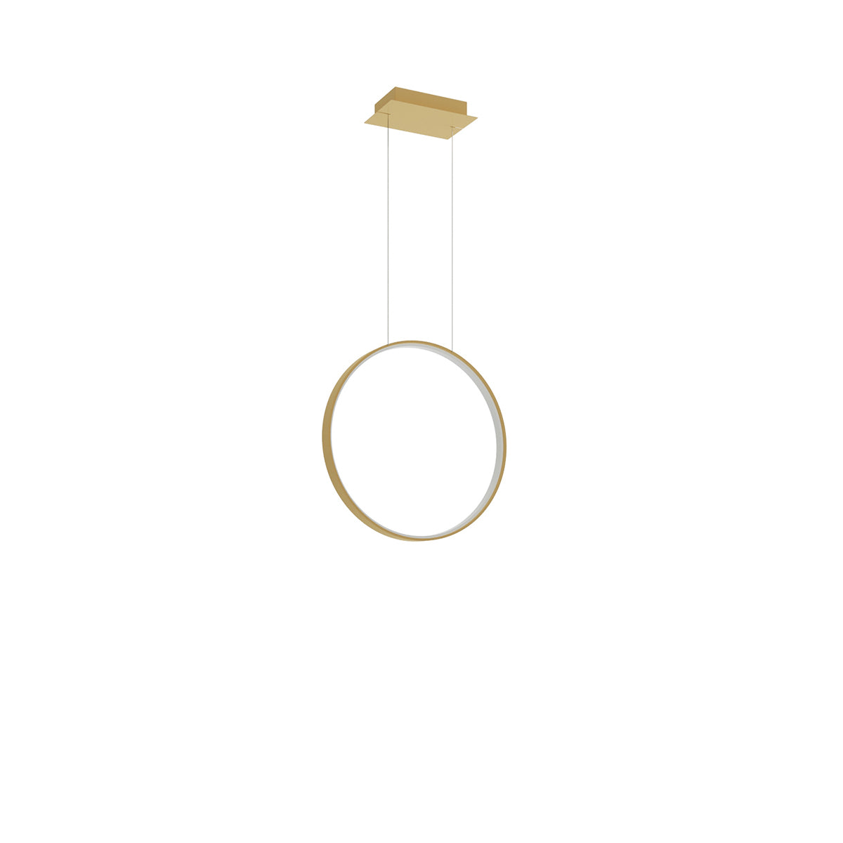 Suspension Rio Ø 55 cm doré